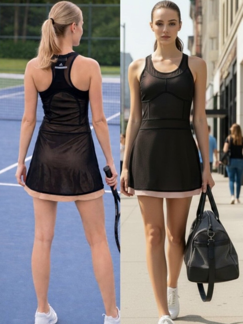Adidas Stella McCartney Tennis Dress Black XS